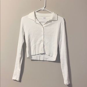 brandy melville button up long sleeve